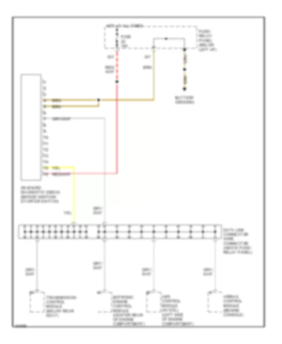 Computer Data Lines for Volkswagen GTI 1996