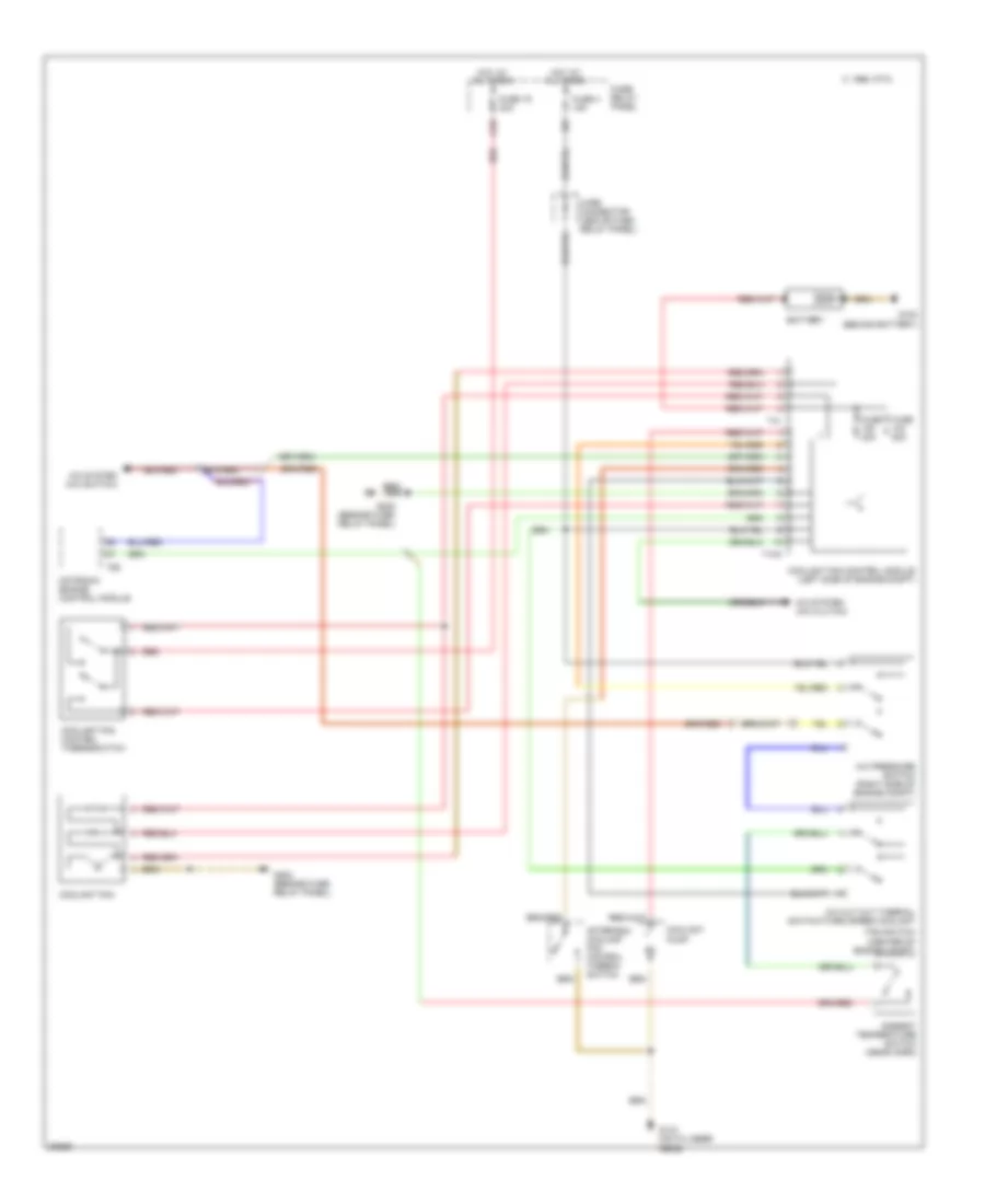 2 8L Cooling Fan Wiring Diagram for Volkswagen GTI 1996