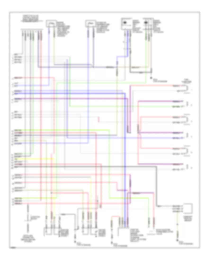 2 8L Engine Performance Wiring Diagrams 2 of 2 for Volkswagen GTI 1996