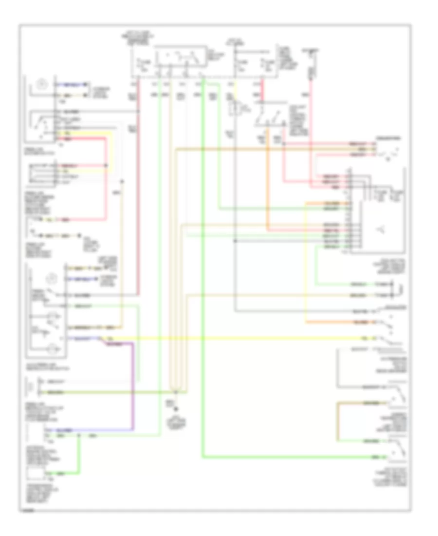 Manual AC Wiring Diagram for Volkswagen Cabrio GLS 2002