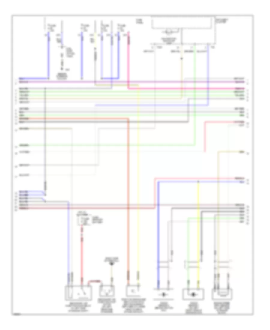 2.0L, Engine Performance Wiring Diagrams (2 of 3) for Volkswagen Golf GL 2002