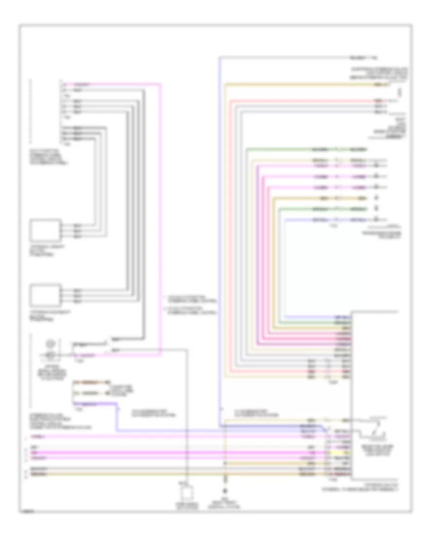 A T Wiring Diagram 2 of 2 for Volkswagen Tiguan SE 2014
