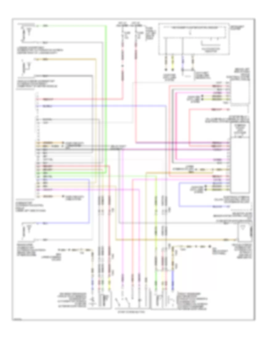 Access Start Wiring Diagram for Volkswagen Passat SE 2012