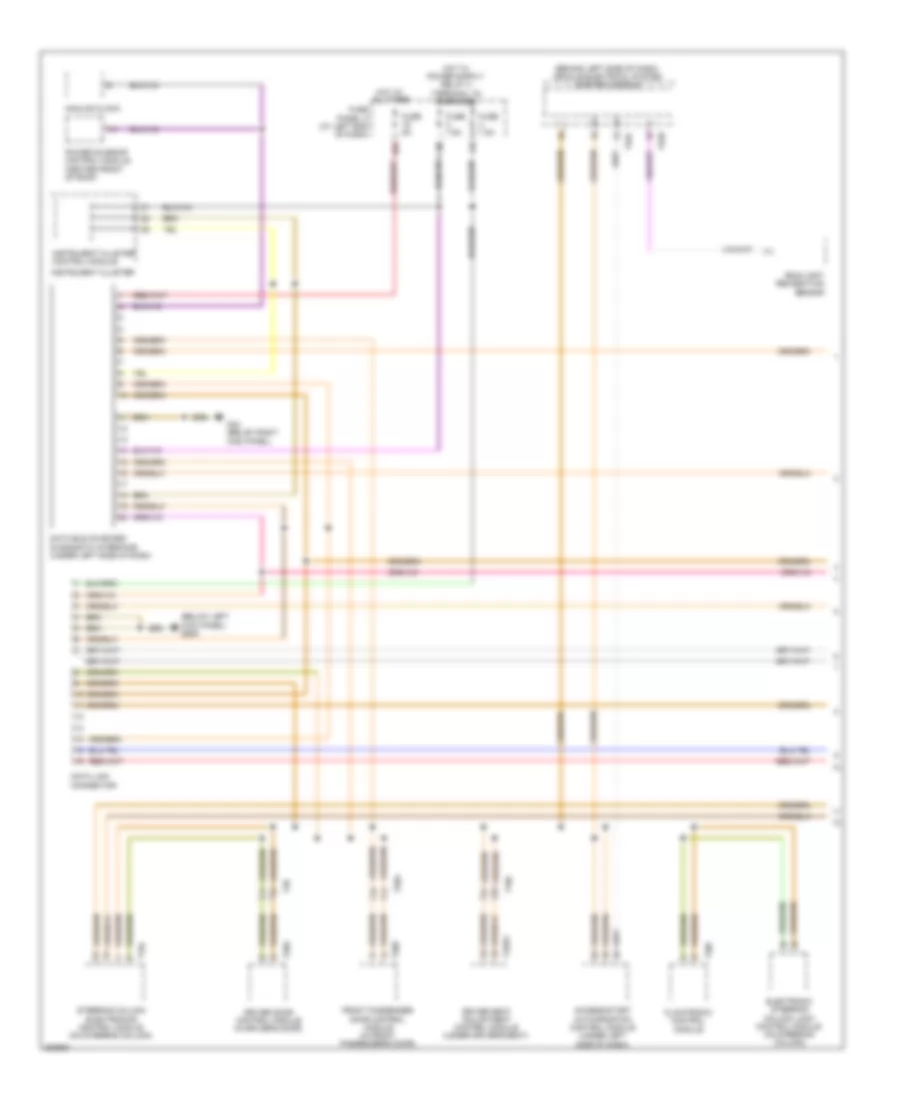 Computer Data Lines Wiring Diagram 1 of 2 for Volkswagen Passat SE 2012