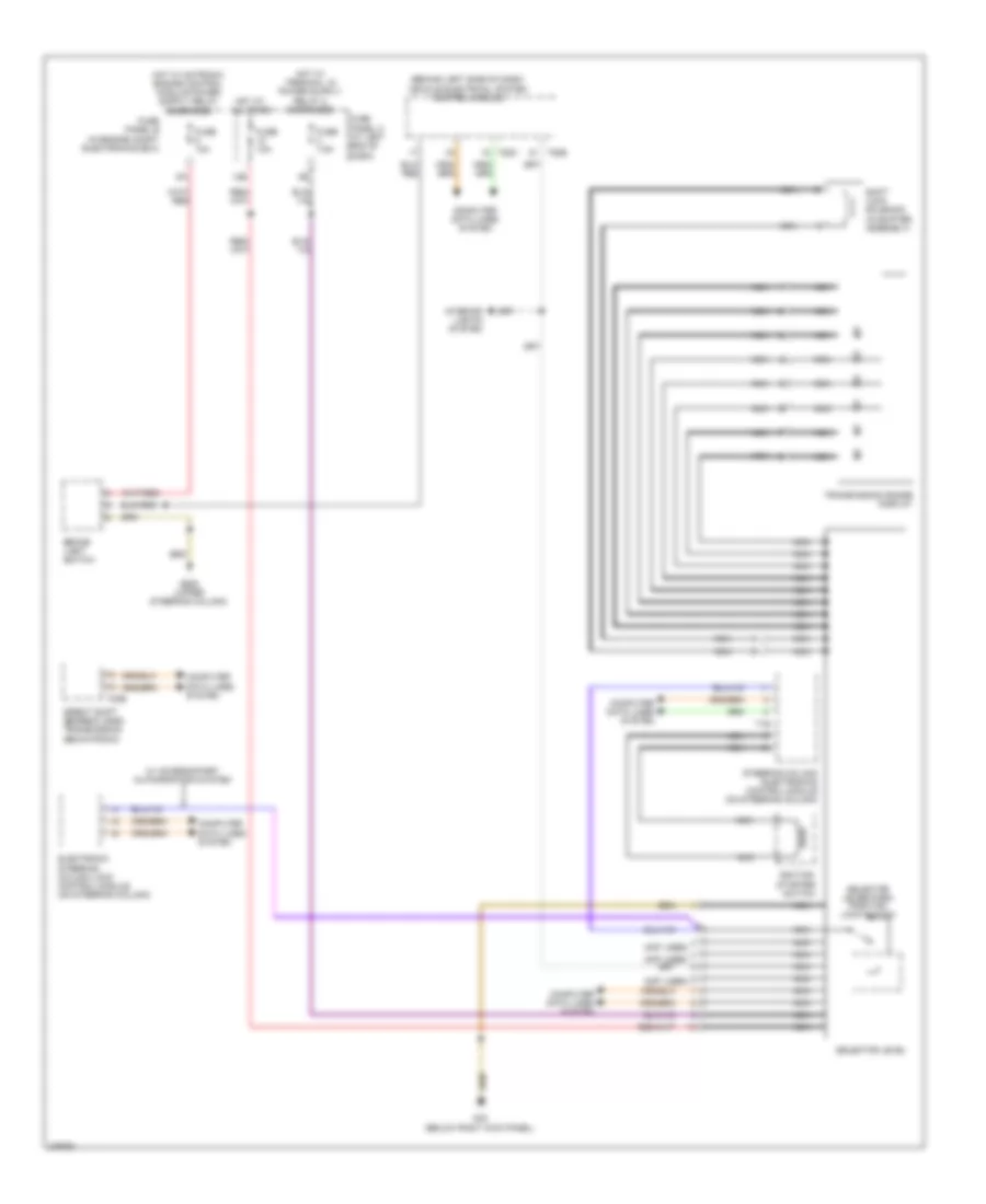 Shift Interlock Wiring Diagram with Direct Shift for Volkswagen Passat SE 2012