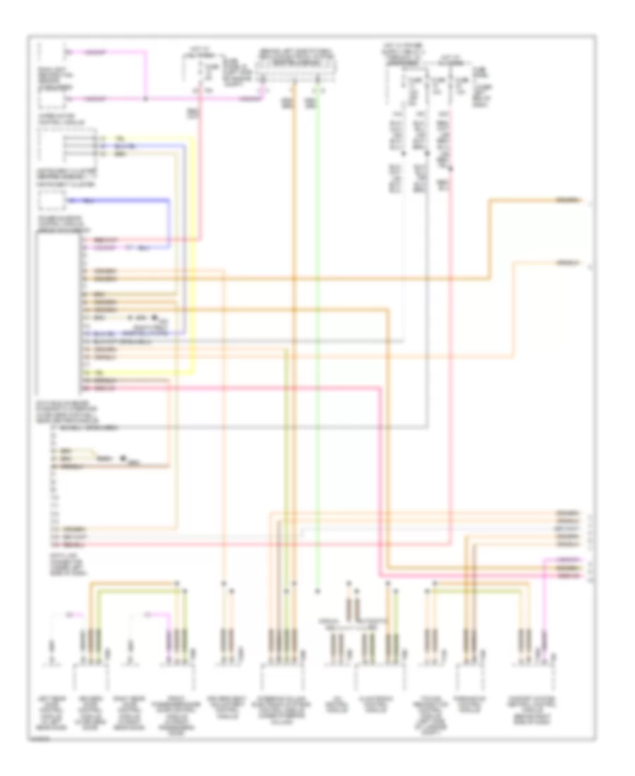 Computer Data Lines Wiring Diagram 1 of 2 for Volkswagen Tiguan SEL 4Motion 2009