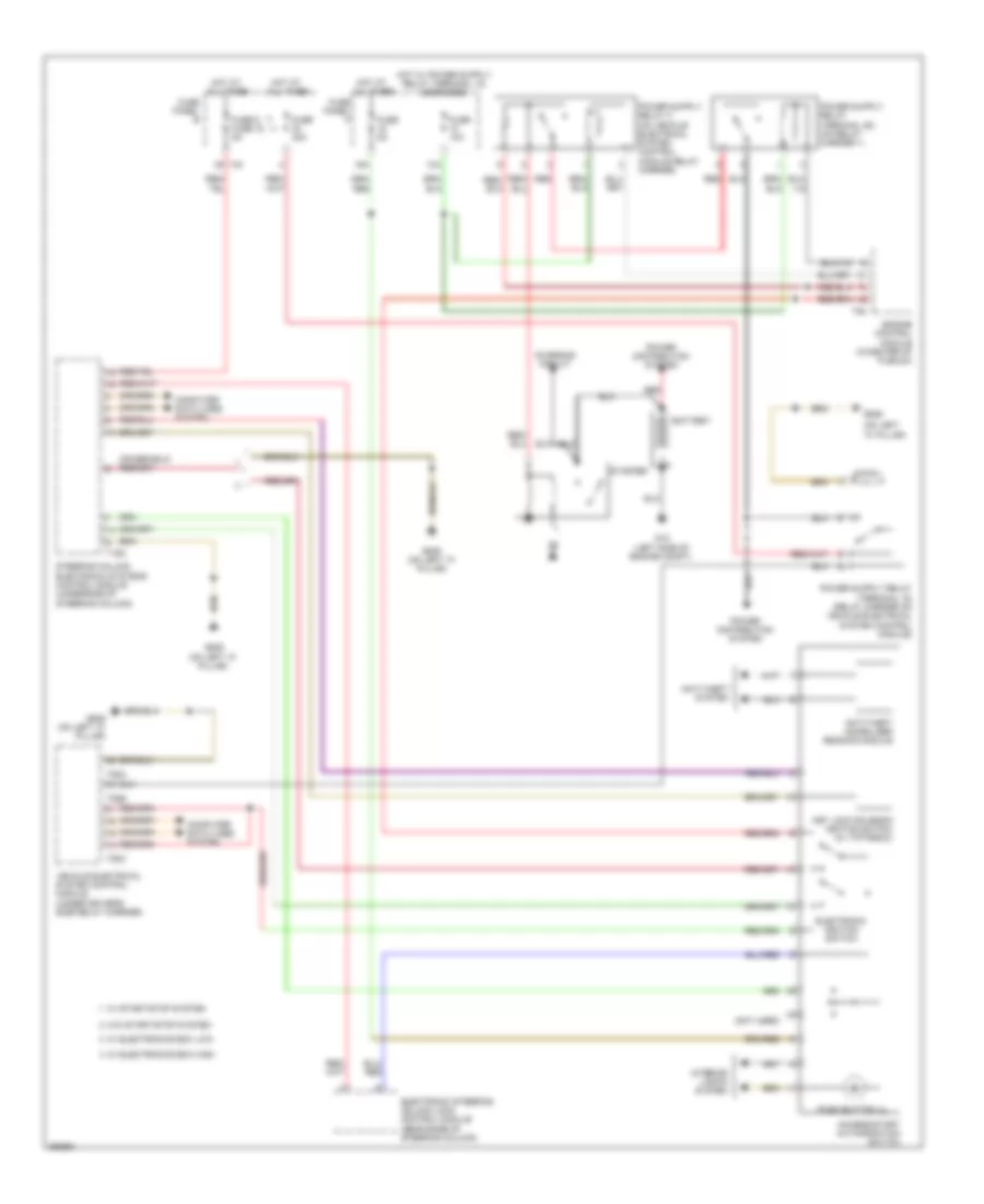 2 0L Starting Wiring Diagram CBFA  CCTA Late Production without Access Start Authorization for Volkswagen CC Luxury 2010