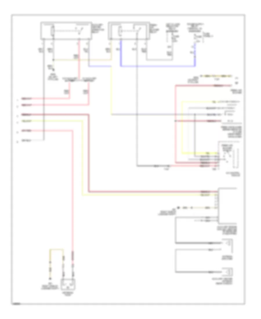 Auxiliary Heater Wiring Diagram 2 of 2 for Volkswagen CC Luxury 2010