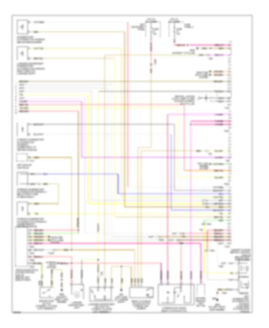 Forced Entry Wiring Diagram, Late Production (3 of 3) for Volkswagen CC Luxury 2010