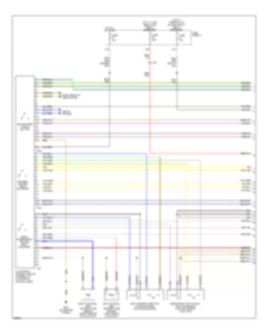 Automatic AC Wiring Diagram (1 of 3) for Volkswagen CC Sport 2010