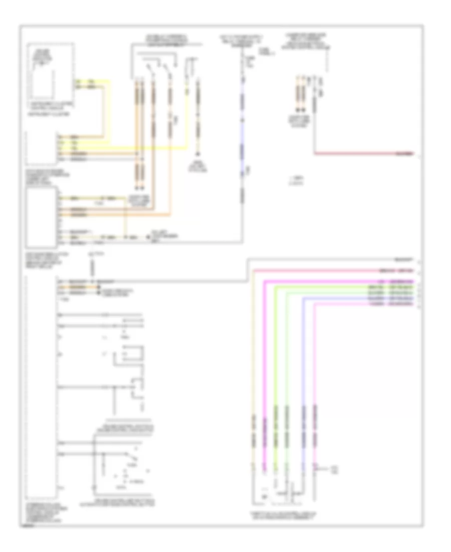 Cruise Control Wiring Diagram Early Production 1 of 2 for Volkswagen CC VR6 4Motion 2010