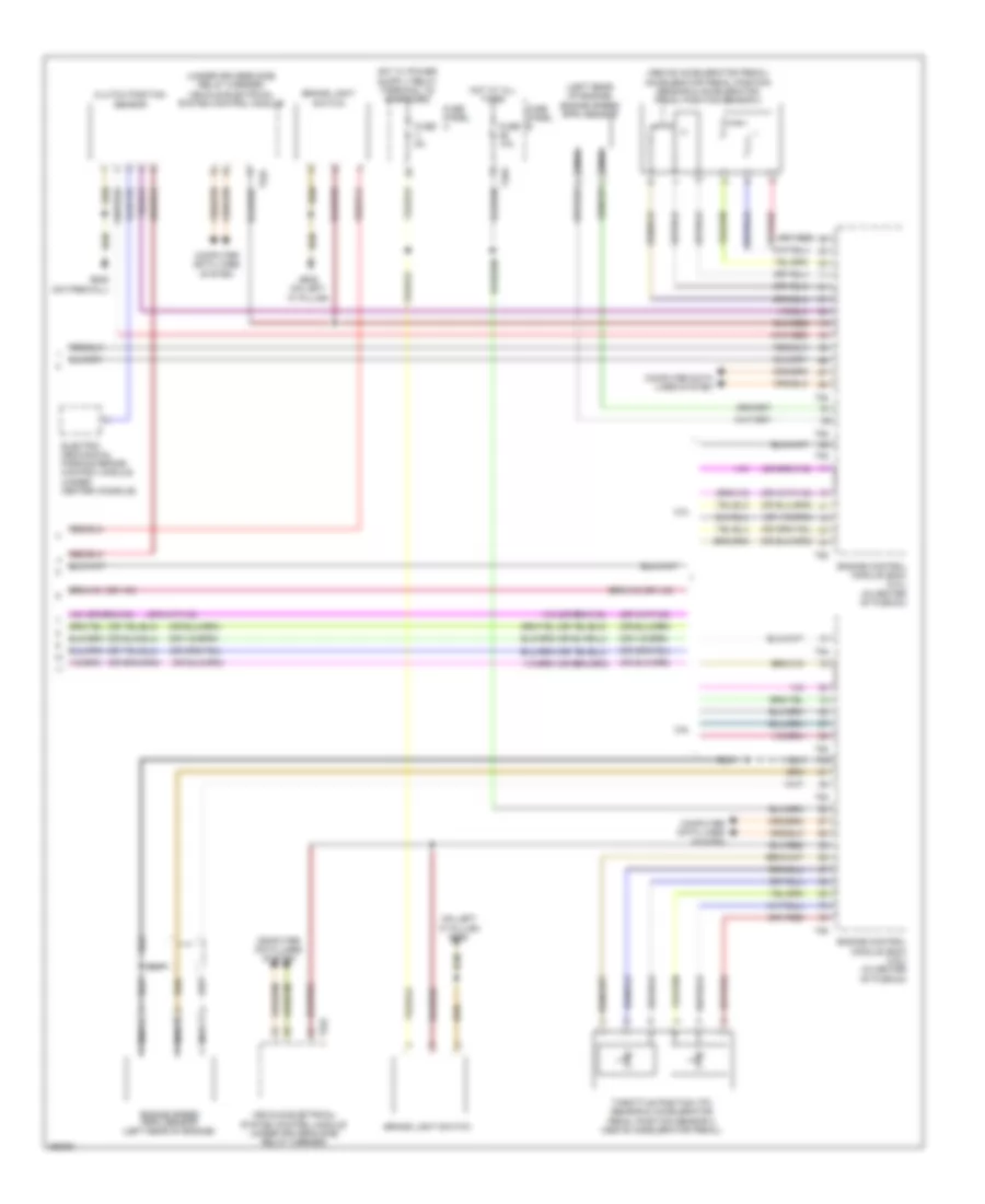 Cruise Control Wiring Diagram, Late Production (2 of 2) for Volkswagen CC VR6 4Motion 2010