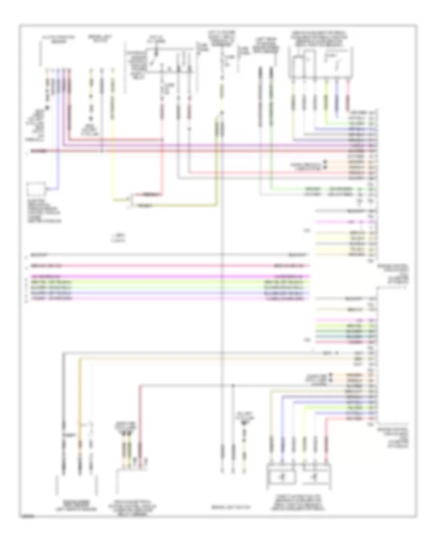 Cruise Control Wiring Diagram, Early Production (2 of 2) for Volkswagen CC VR6 Sport 2010