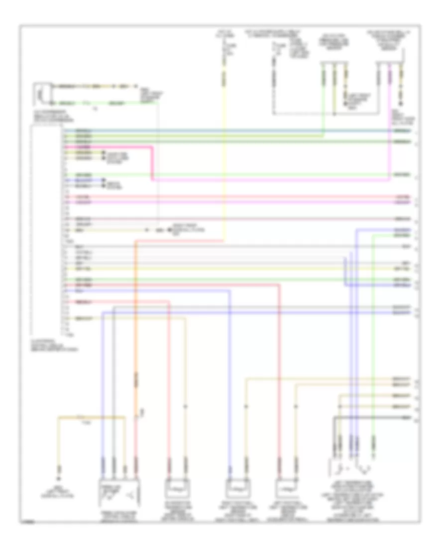 Automatic AC Wiring Diagram (1 of 3) for Volkswagen Tiguan S 2012