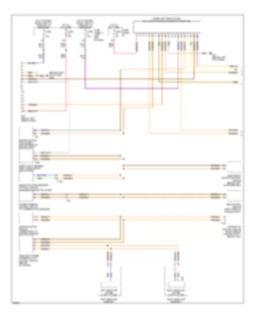 Computer Data Lines Wiring Diagram 1 of 2 for Volkswagen Eos Komfort 2010