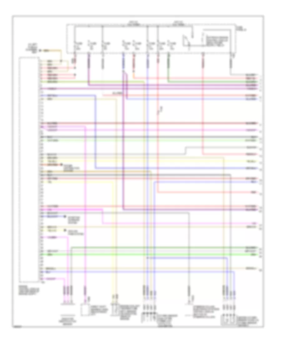 2 0L Turbo Engine Performance Wiring Diagram CBFA Early Production 1 of 6 for Volkswagen Eos Komfort 2010