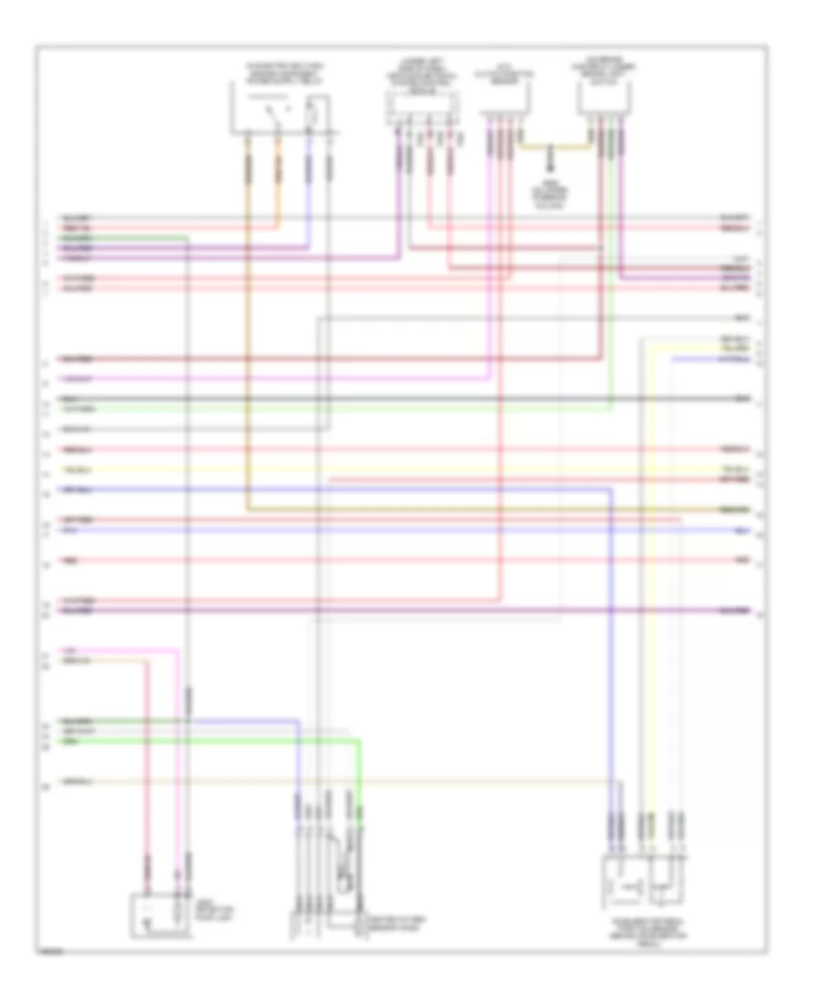 2 0L Turbo Engine Performance Wiring Diagram CBFA Early Production 2 of 6 for Volkswagen Eos Komfort 2010
