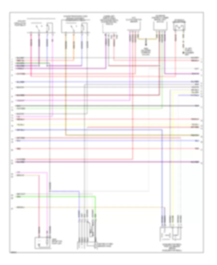 2 0L Turbo Engine Performance Wiring Diagram CBFA Late Production 2 of 6 for Volkswagen Eos Komfort 2010