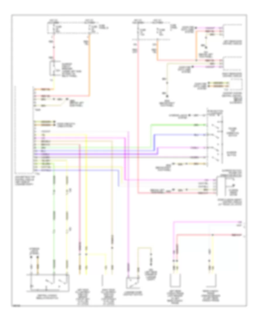 Power Top Sunroof Wiring Diagram 1 of 2 for Volkswagen Eos Komfort 2010