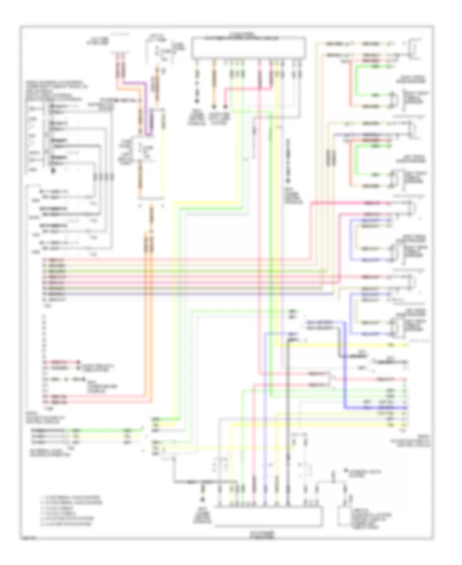 Base Radio Wiring Diagram for Volkswagen Eos Komfort 2010