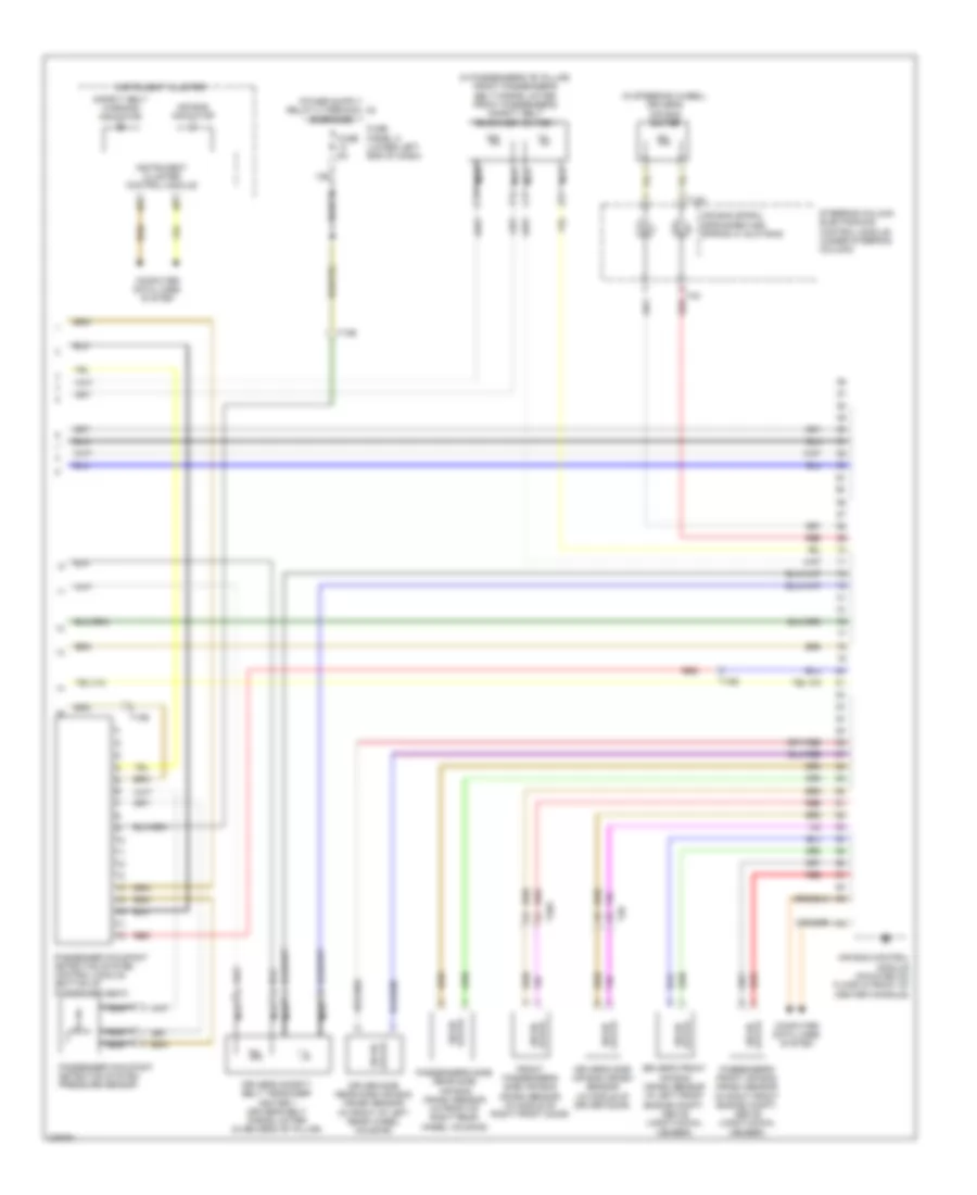 Supplemental Restraints Wiring Diagram (3 of 3) for Volkswagen Tiguan S 4Motion 2012