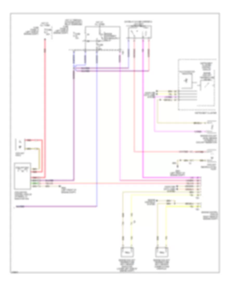 Automatic A C Wiring Diagram 3 of 3 for Volkswagen Tiguan SE 2012