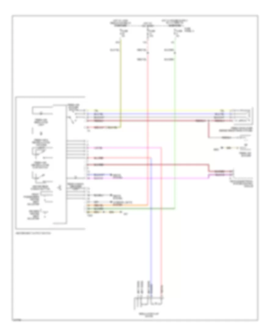Heater Wiring Diagram for Volkswagen GTI 2006