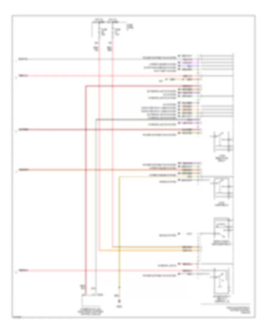 Vehicle Electrical System Control Module Wiring Diagram (2 of 2) for Volkswagen GTI 2006
