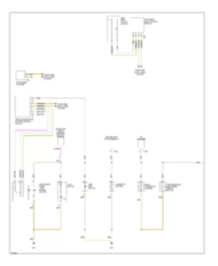 Instrument Illumination Wiring Diagram Late Production 1 of 2 for Volkswagen GTI 2006