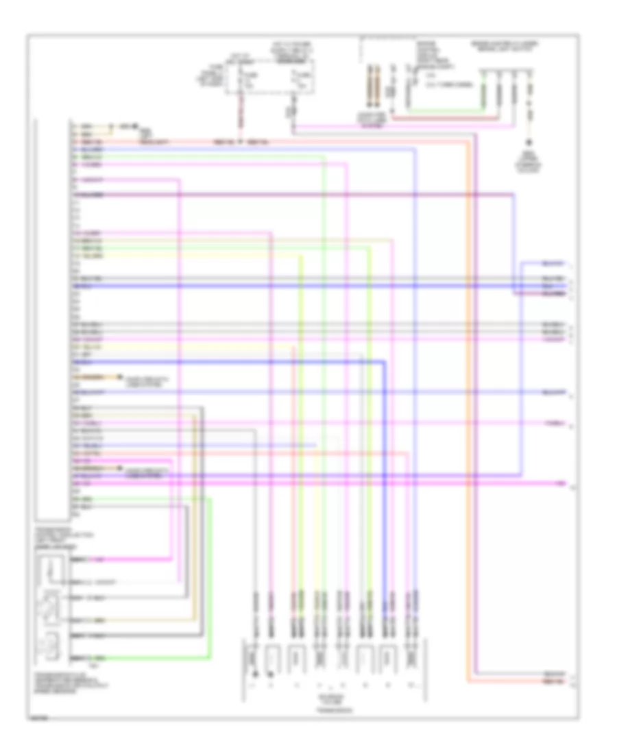 A T Wiring Diagram Late Production 1 of 2 for Volkswagen Golf 2010
