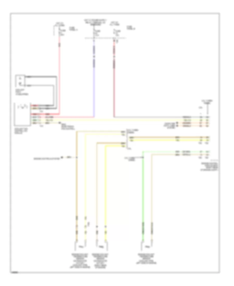 Automatic A C Wiring Diagram 3 of 3 for Volkswagen Golf 2010