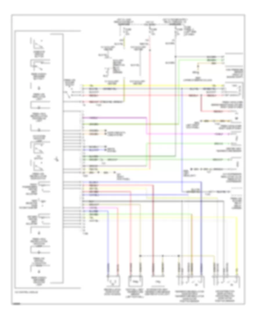 Manual AC Wiring Diagram (1 of 2) for Volkswagen Golf 2010