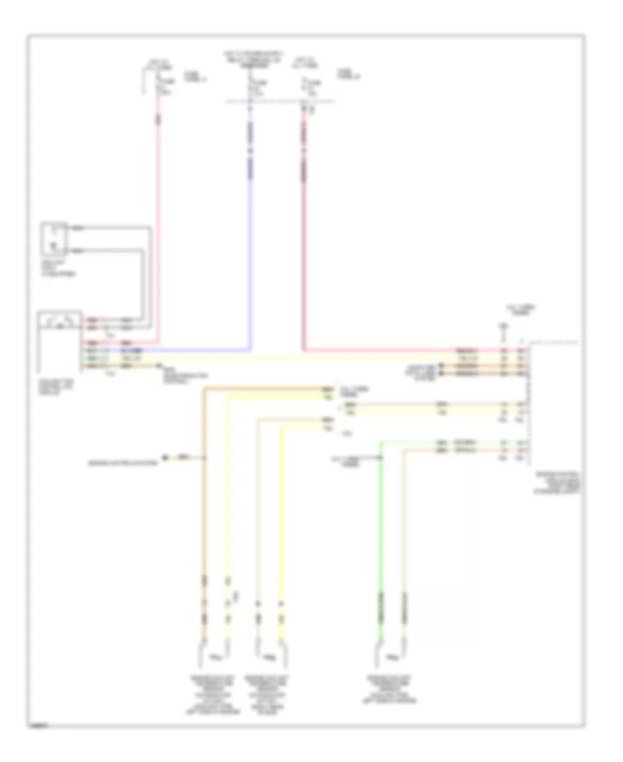 Manual A C Wiring Diagram 2 of 2 for Volkswagen Golf 2010