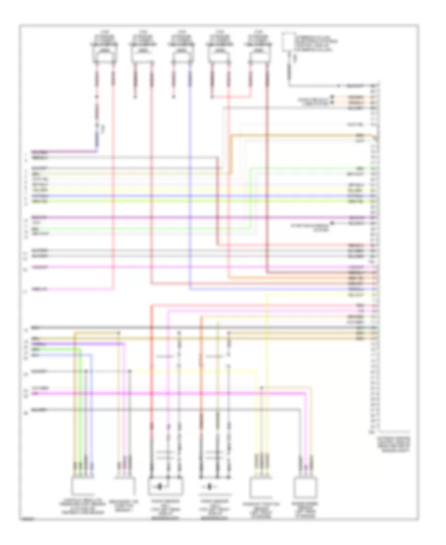2.5L, Engine Performance Wiring Diagram, Early Production (5 of 5) for Volkswagen Golf 2010