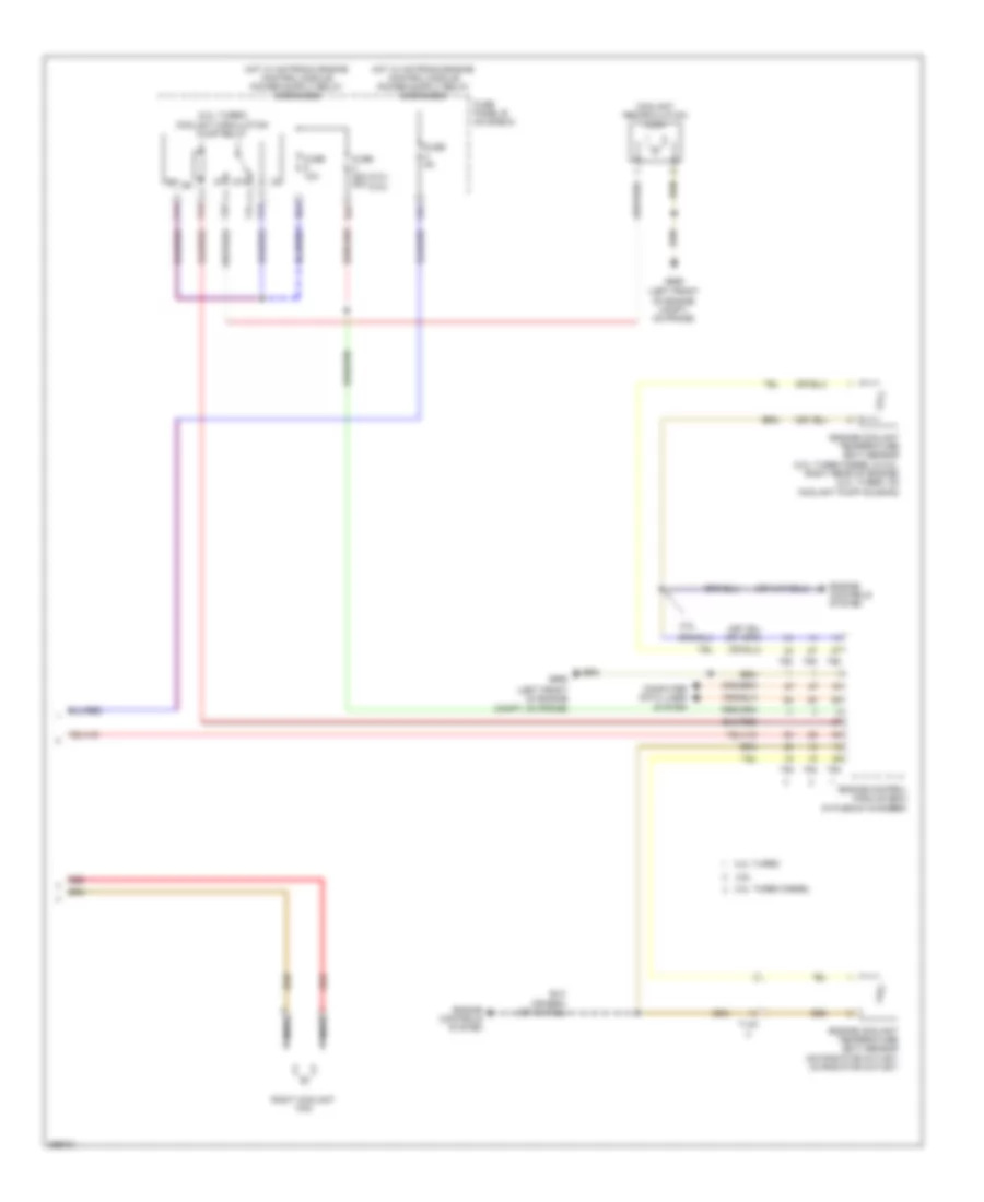 Automatic AC Wiring Diagram (4 of 4) for Volkswagen Beetle 2013