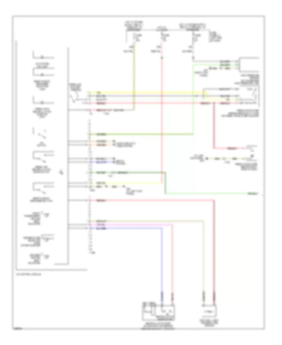 Manual A C Wiring Diagram 1 of 2 for Volkswagen Beetle 2013