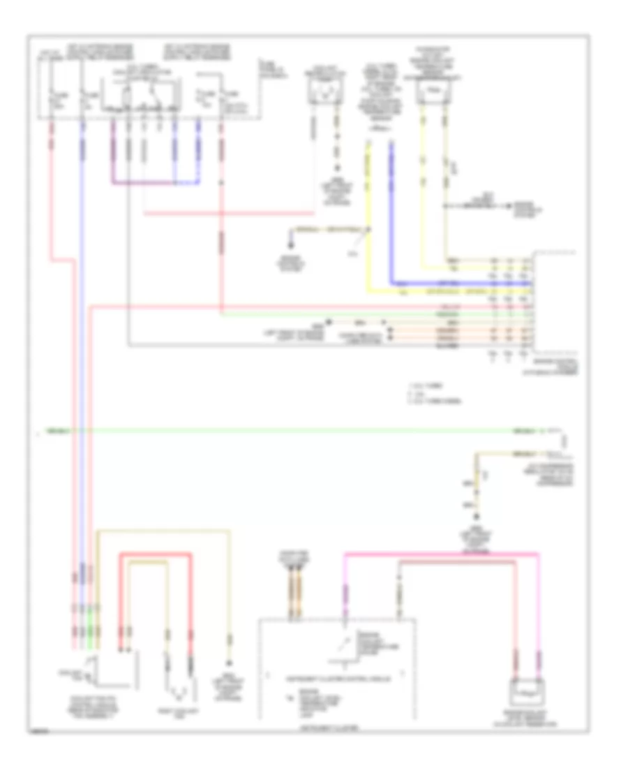 Manual A C Wiring Diagram 2 of 2 for Volkswagen Beetle 2013