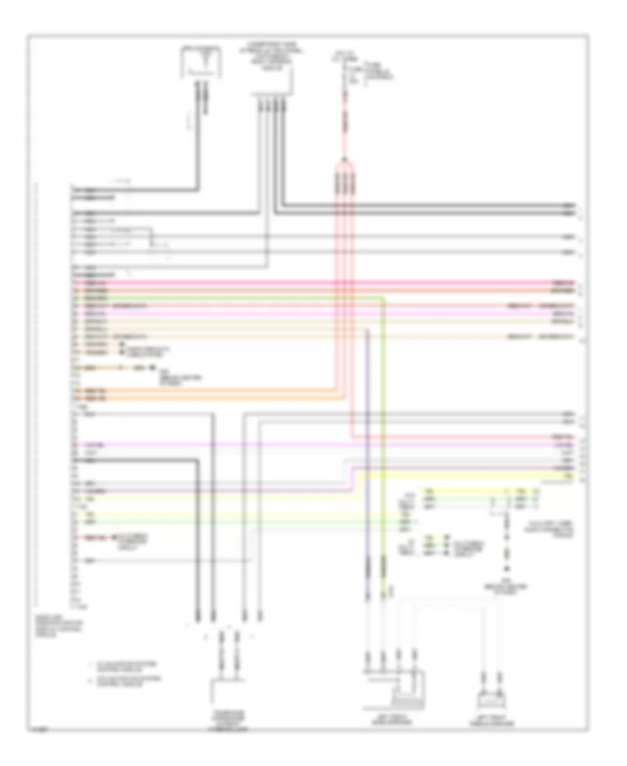 Radio Wiring Diagram without Amplifier 1 of 3 for Volkswagen Beetle 2013
