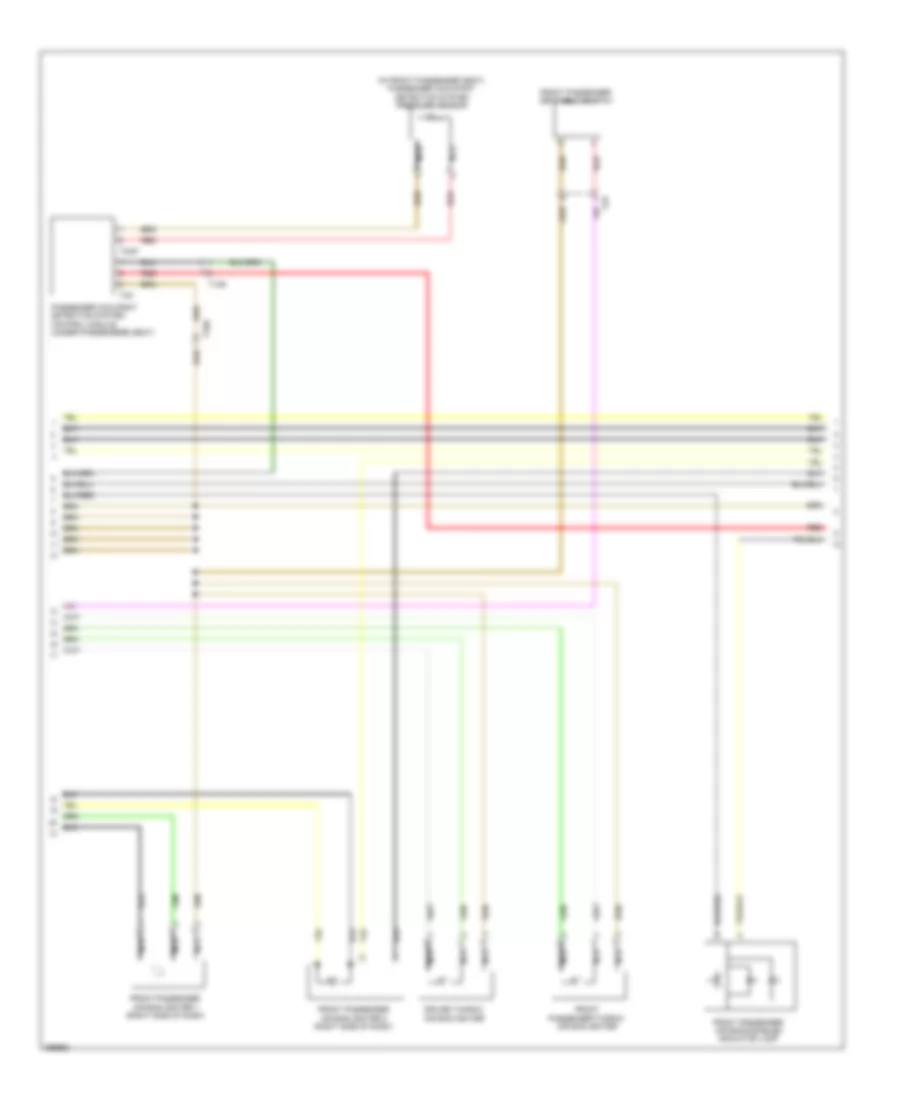 Supplemental Restraints Wiring Diagram Convertible 2 of 3 for Volkswagen Beetle 2013