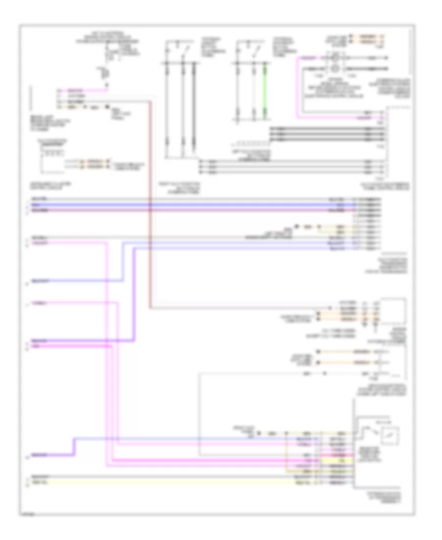 A T Wiring Diagram 2 of 2 for Volkswagen Beetle 2013
