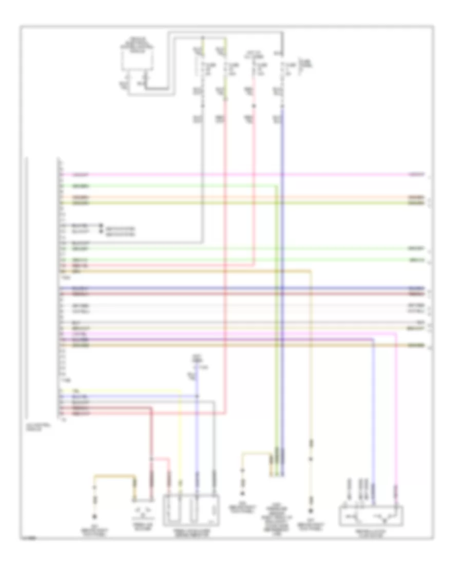 2.5L, Manual AC Wiring Diagram (1 of 2) for Volkswagen Jetta 2.0T 2006