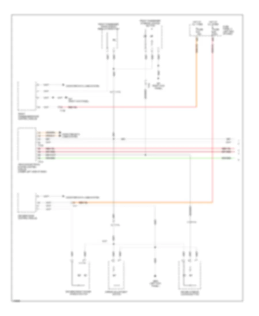 Instrument Illumination Wiring Diagram 1 of 2 for Volkswagen Beetle TDI 2013