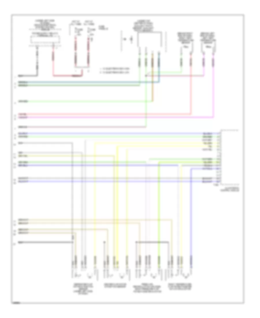 Automatic AC Wiring Diagram, with Climatronic (2 of 3) for Volkswagen GTI 2.0T 2010