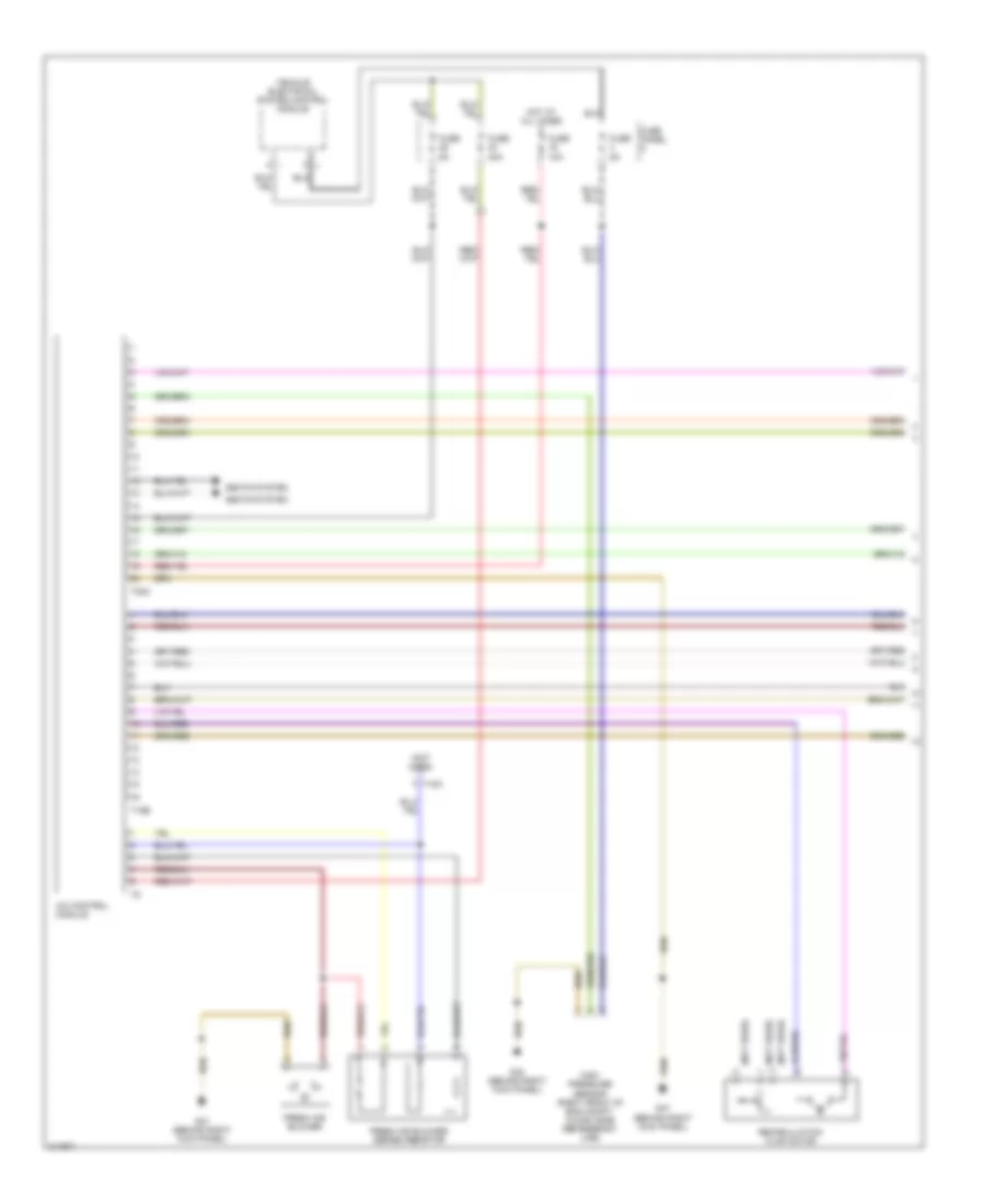 1.9L Turbo Diesel, Manual AC Wiring Diagram (1 of 2) for Volkswagen Jetta GLI 2006