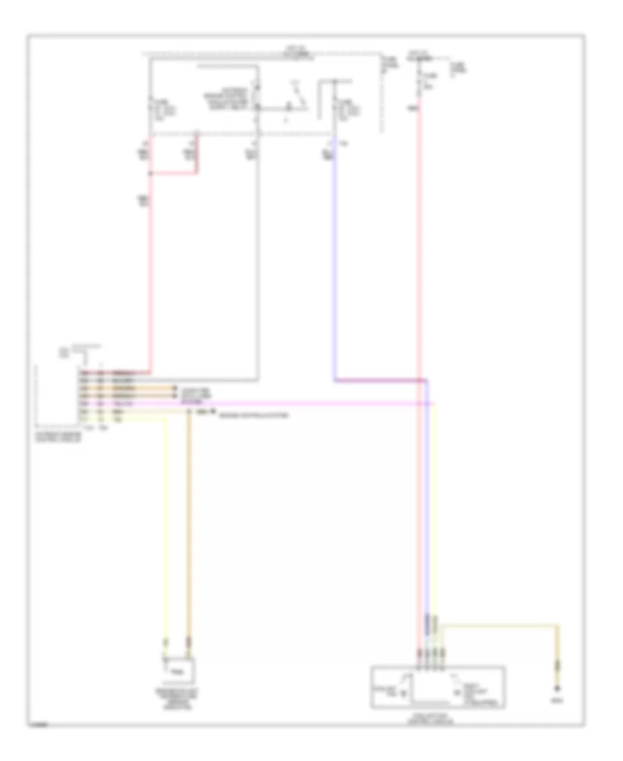 2.5L, Cooling Fan Wiring Diagram for Volkswagen Jetta GLI 2006