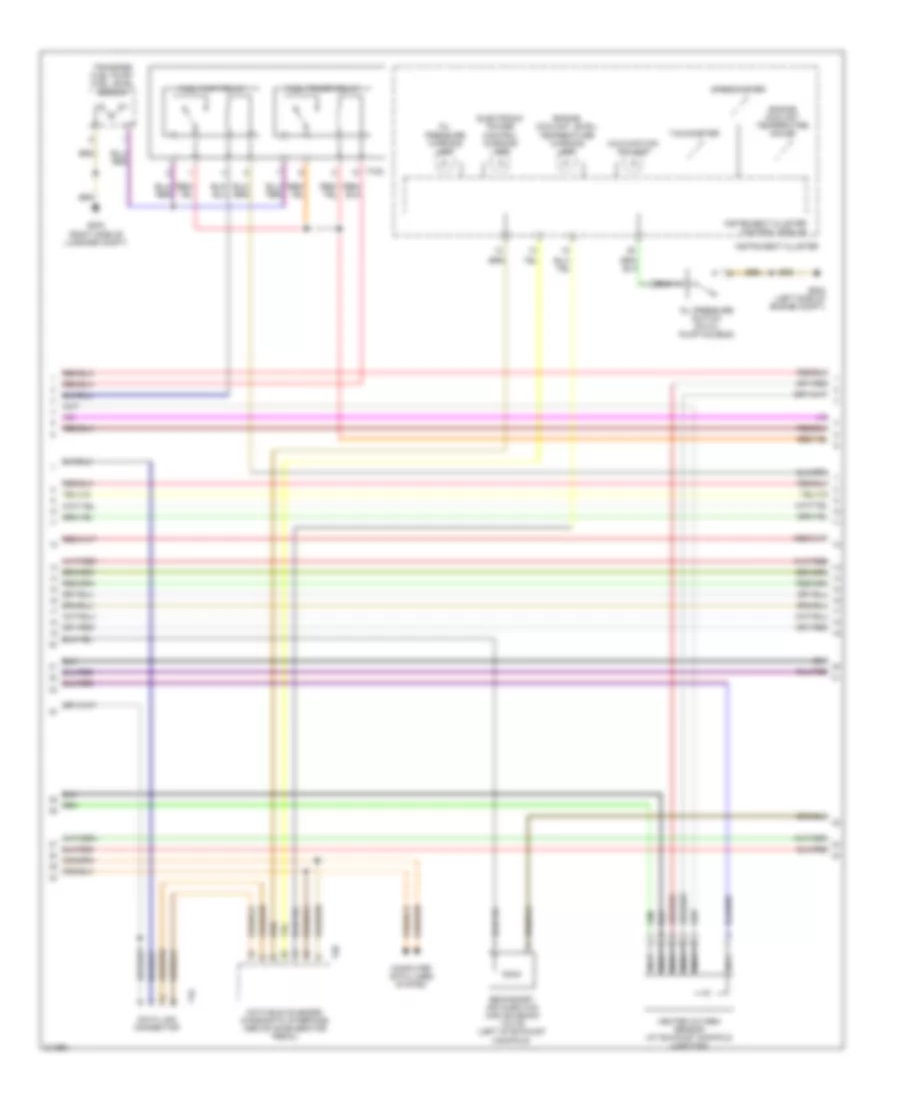 2.5L, Engine Performance Wiring Diagram, Engine Code BGP (3 of 5) for Volkswagen Jetta GLI 2006