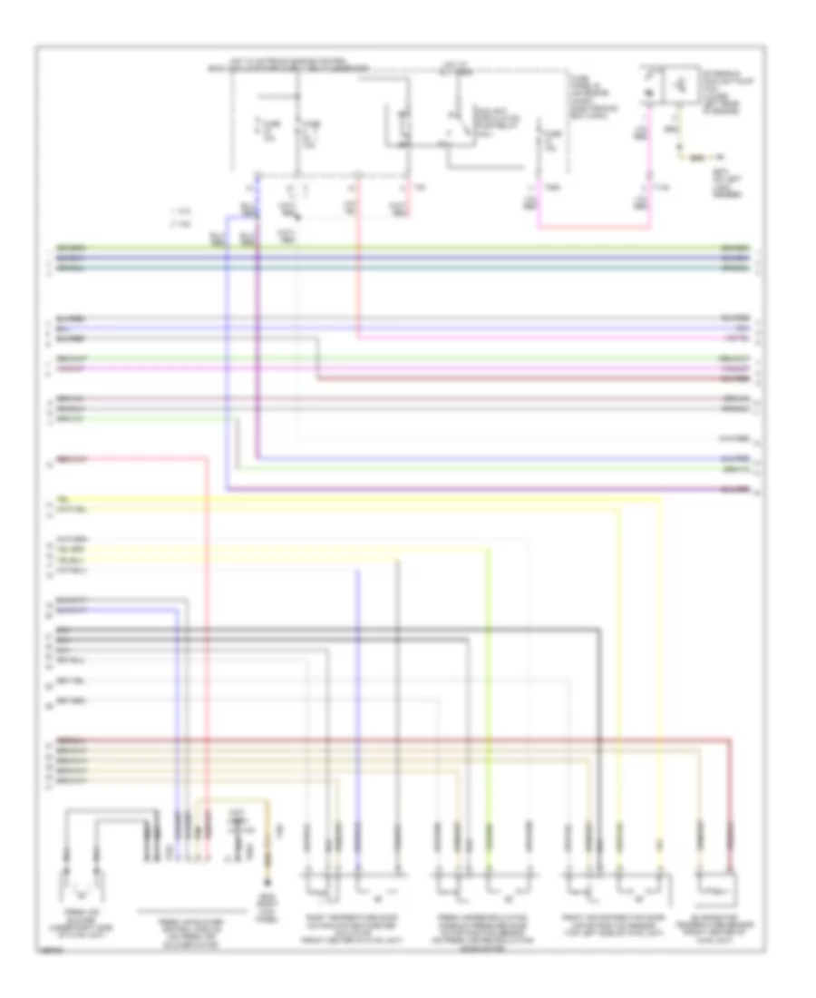 Automatic A C Wiring Diagram 2 of 3 for Volkswagen CC Lux 2013