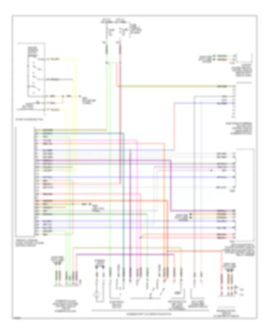 Access Start Wiring Diagram for Volkswagen CC Lux 2013