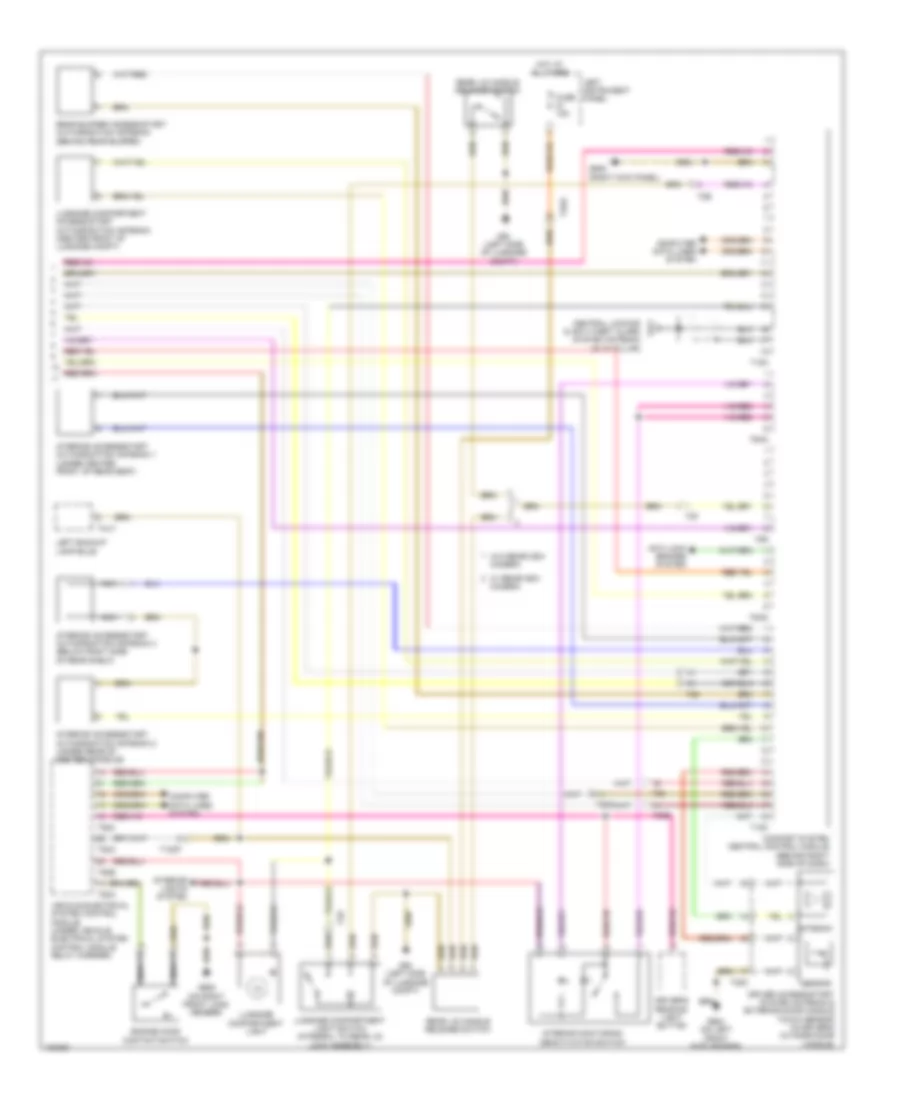 Forced Entry Wiring Diagram 3 of 3 for Volkswagen CC Lux 2013