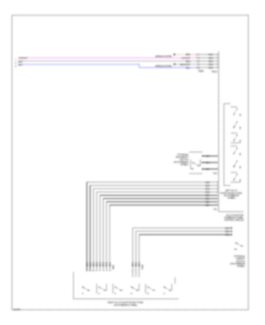 Steering Column Electronic Systems Control Module Wiring Diagram 2 of 2 for Volkswagen CC Lux 2013